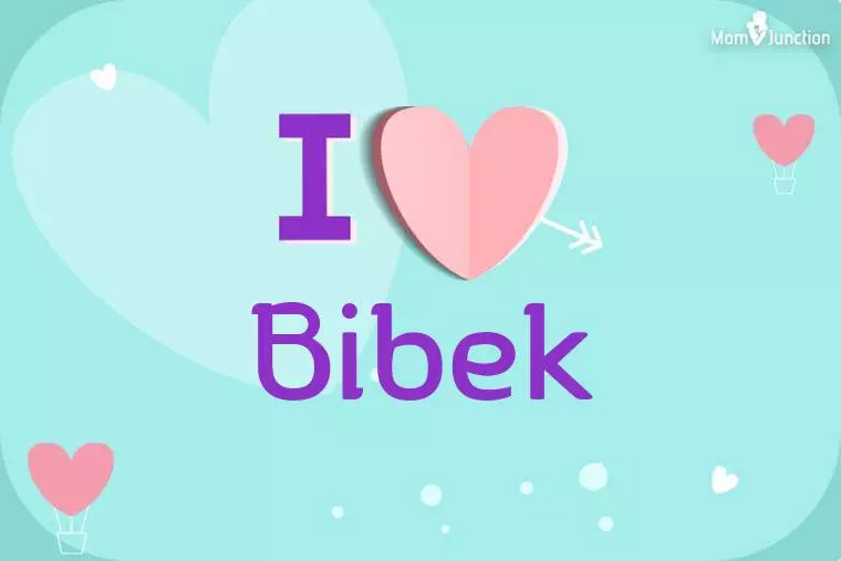 I Love Bibek Wallpaper