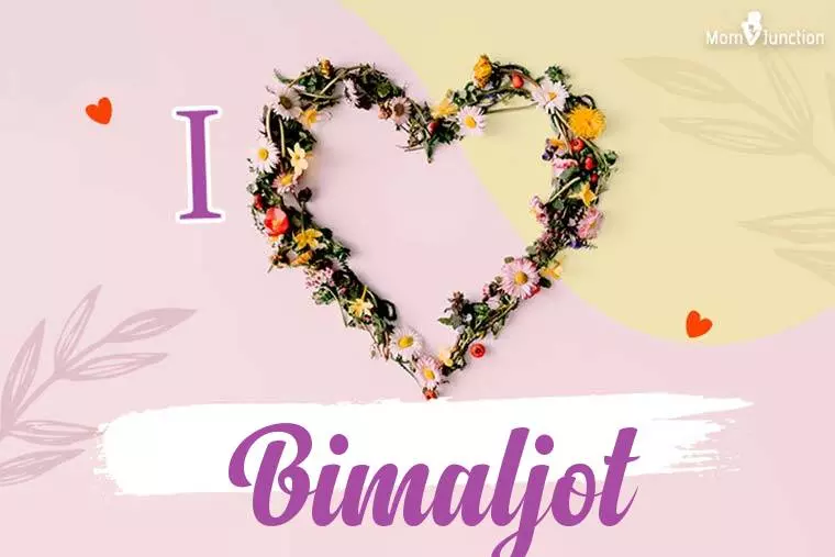 I Love Bimaljot Wallpaper