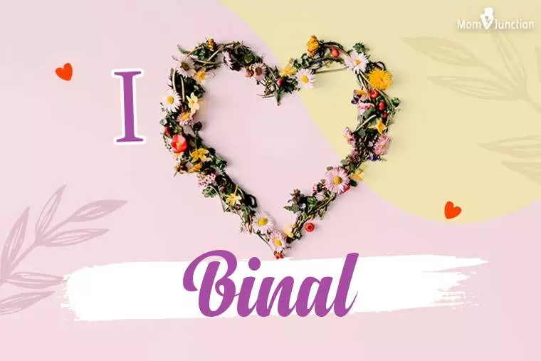 I Love Binal Wallpaper