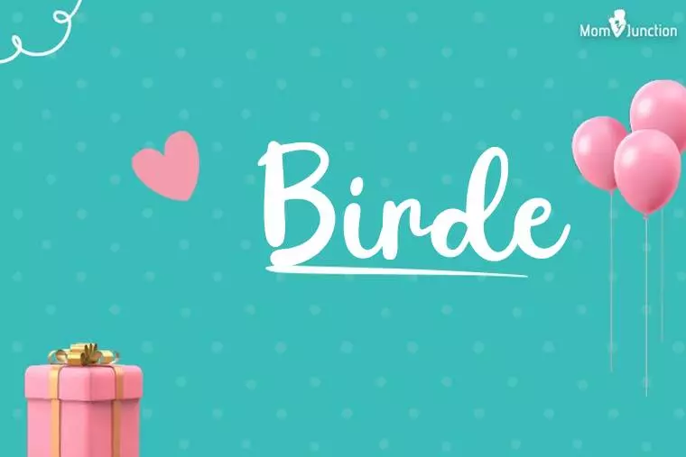 Birde Birthday Wallpaper