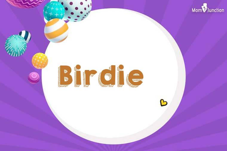 Birdie 3D Wallpaper