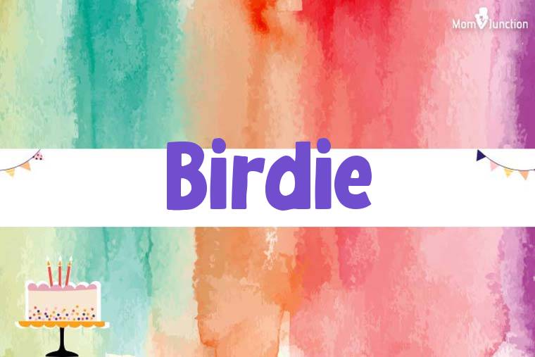 Birdie Birthday Wallpaper