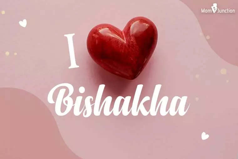 I Love Bishakha Wallpaper