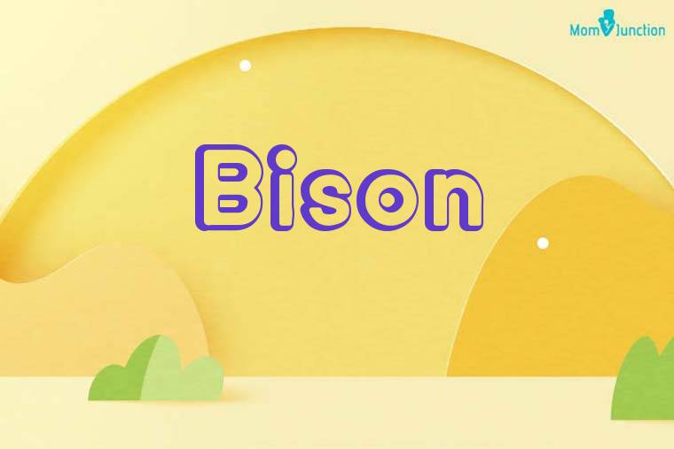 Bison 3D Wallpaper
