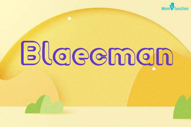 Blaecman 3D Wallpaper