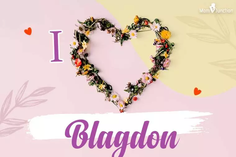 I Love Blagdon Wallpaper