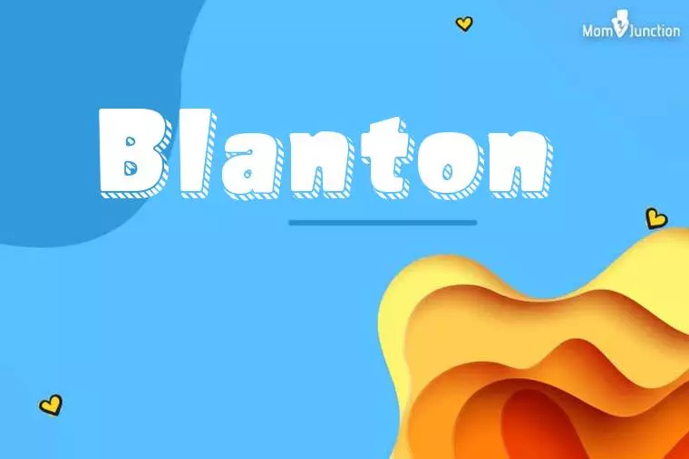 Blanton 3D Wallpaper