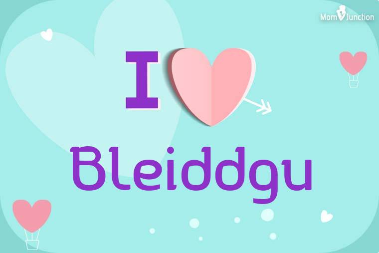 I Love Bleiddgu Wallpaper