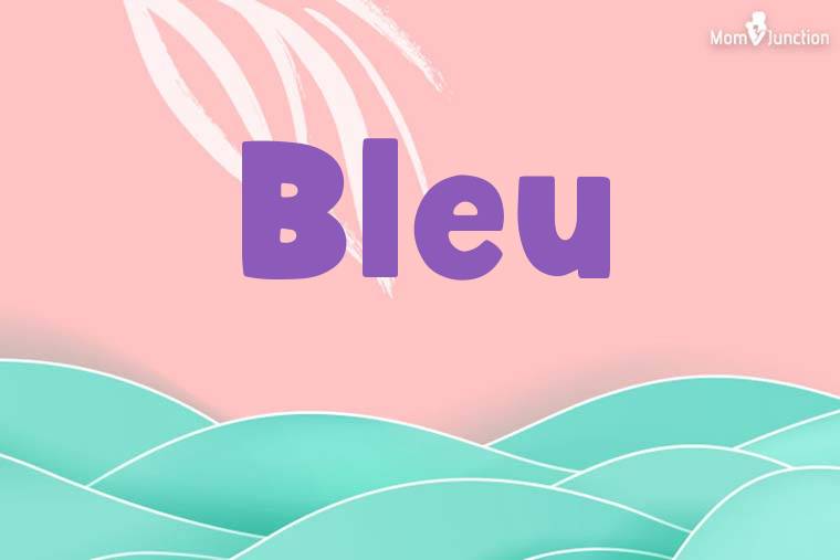 Bleu Stylish Wallpaper