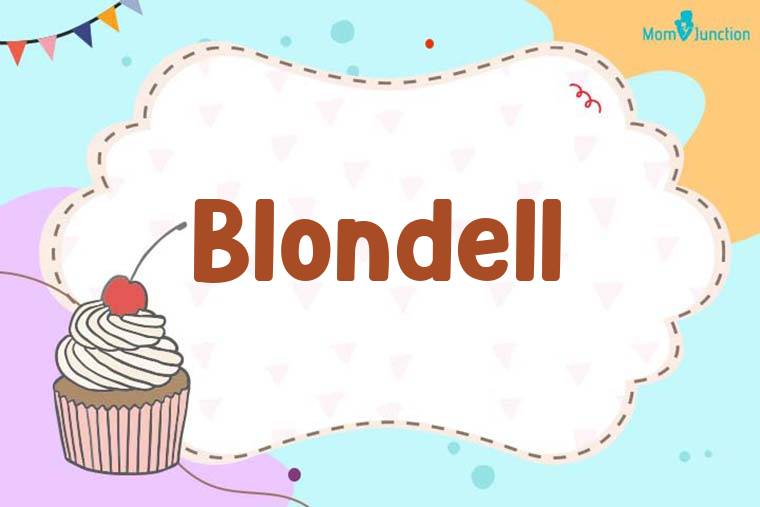 Blondell Birthday Wallpaper