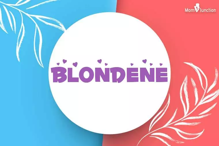 Blondene Stylish Wallpaper