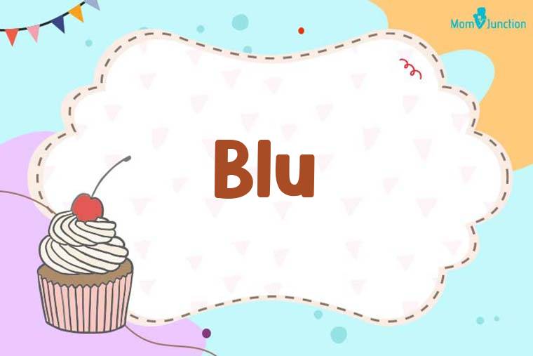 Blu Birthday Wallpaper