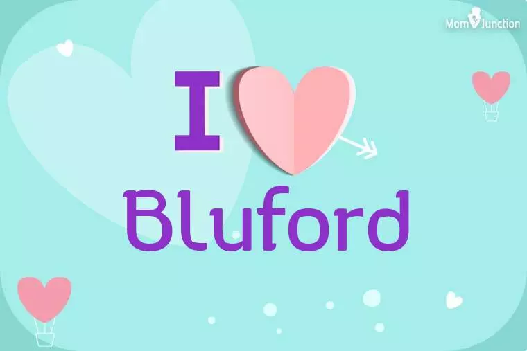 I Love Bluford Wallpaper