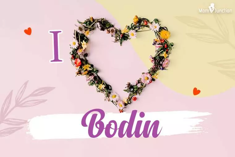 I Love Bodin Wallpaper