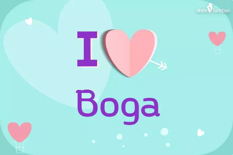 I Love Boga Wallpaper