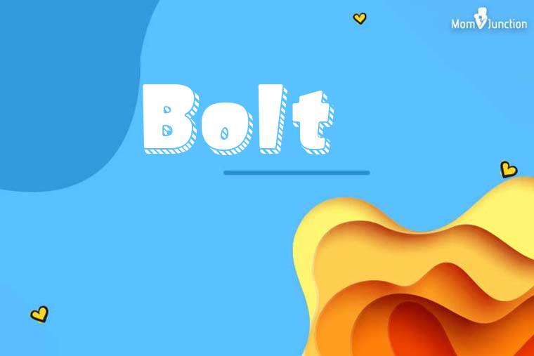 Bolt 3D Wallpaper