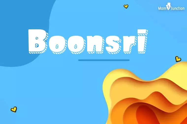 Boonsri 3D Wallpaper