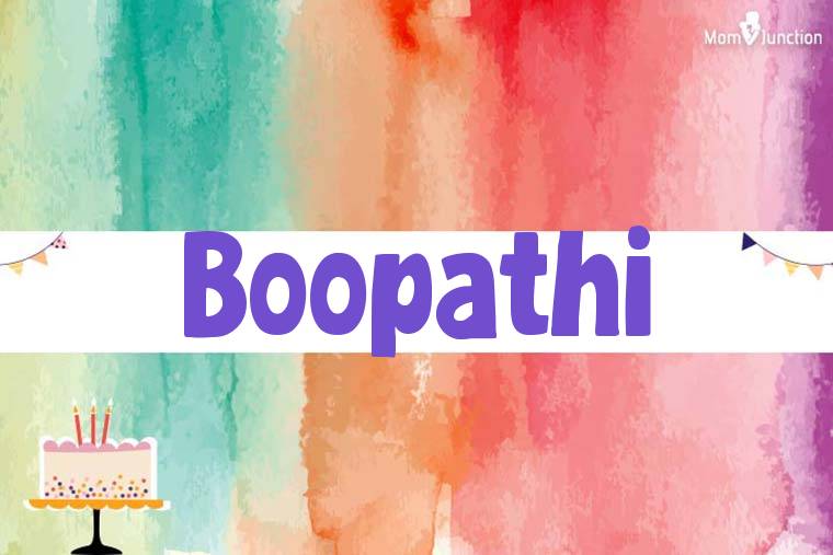 Boopathi Birthday Wallpaper
