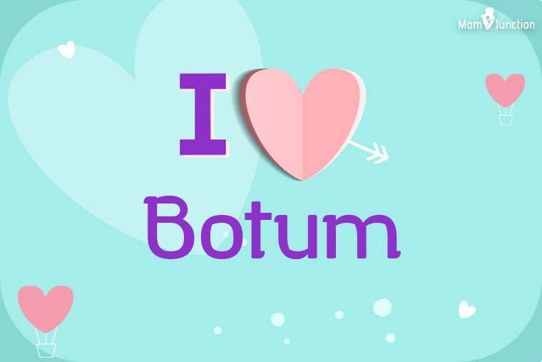 I Love Botum Wallpaper
