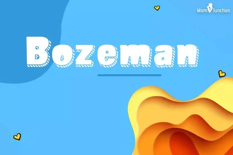 Bozeman 3D Wallpaper