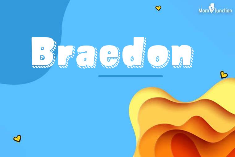 Braedon 3D Wallpaper