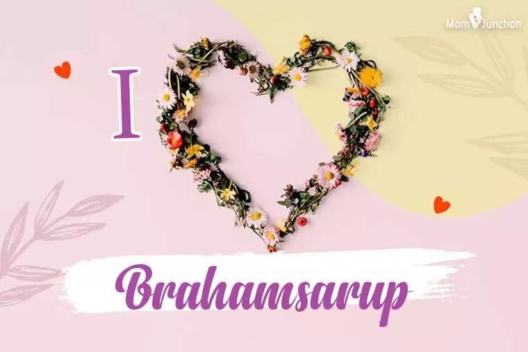 I Love Brahamsarup Wallpaper