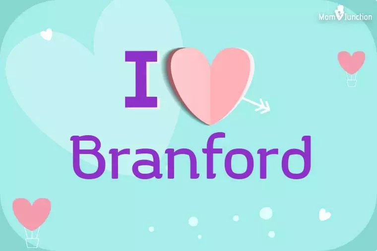 I Love Branford Wallpaper