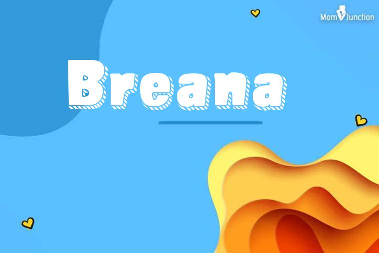 Breana 3D Wallpaper