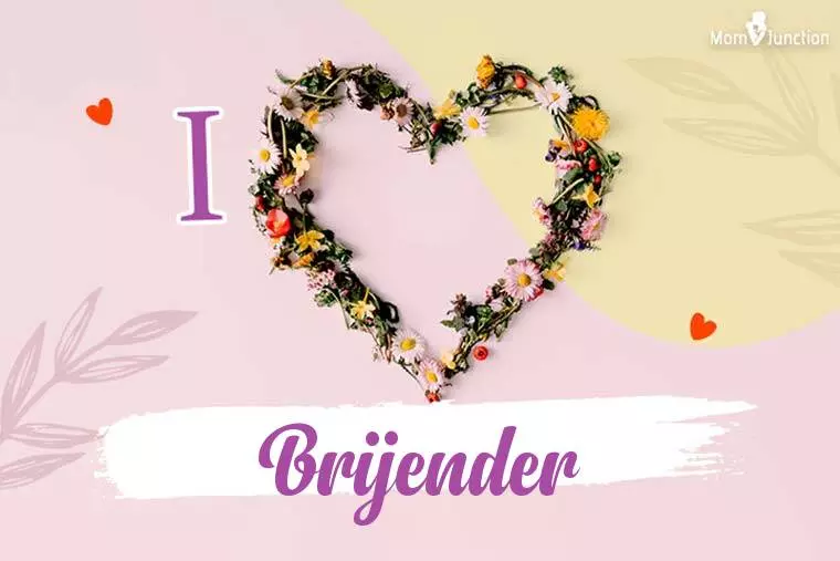 I Love Brijender Wallpaper