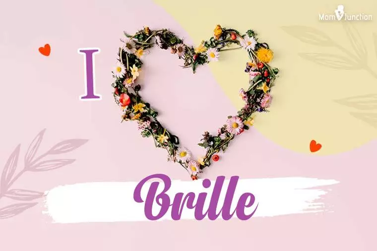 I Love Brille Wallpaper