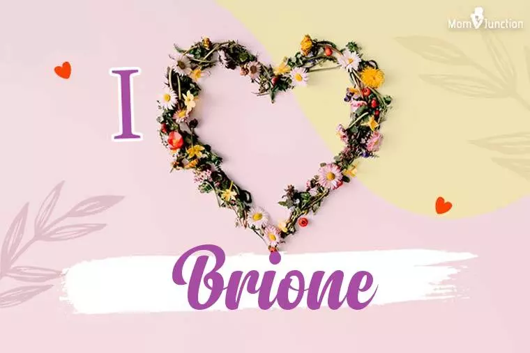 I Love Brione Wallpaper