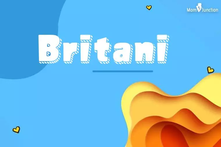 Britani 3D Wallpaper