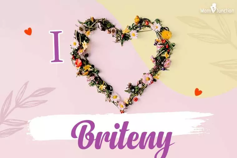 I Love Briteny Wallpaper