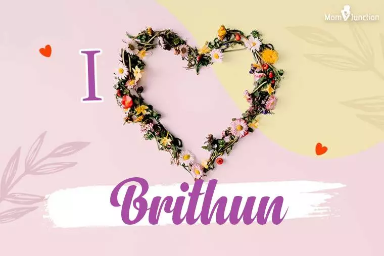 I Love Brithun Wallpaper