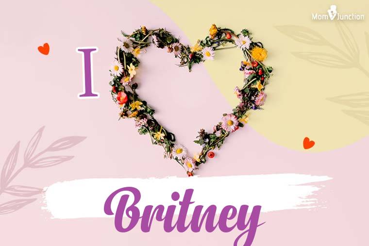 I Love Britney Wallpaper