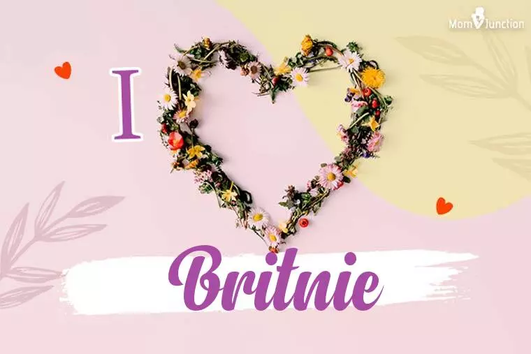 I Love Britnie Wallpaper