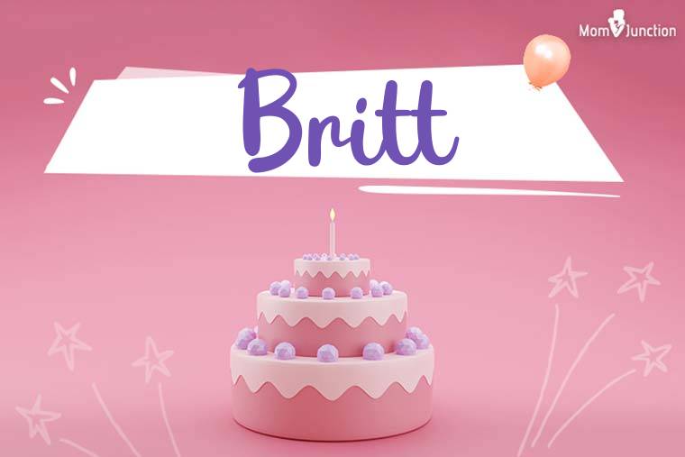 Britt Birthday Wallpaper