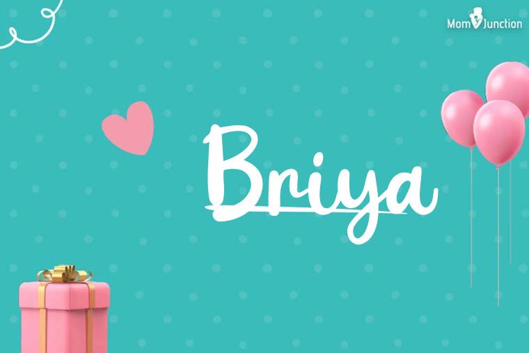 Briya Birthday Wallpaper