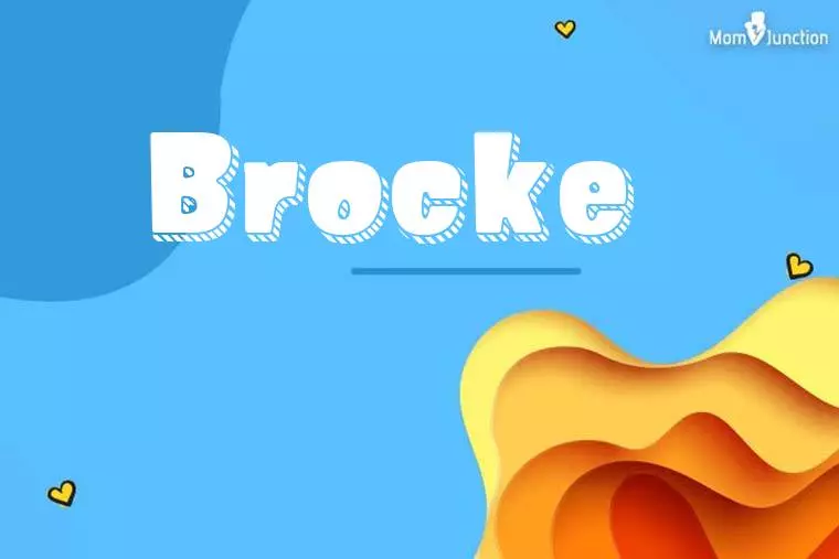 Brocke 3D Wallpaper