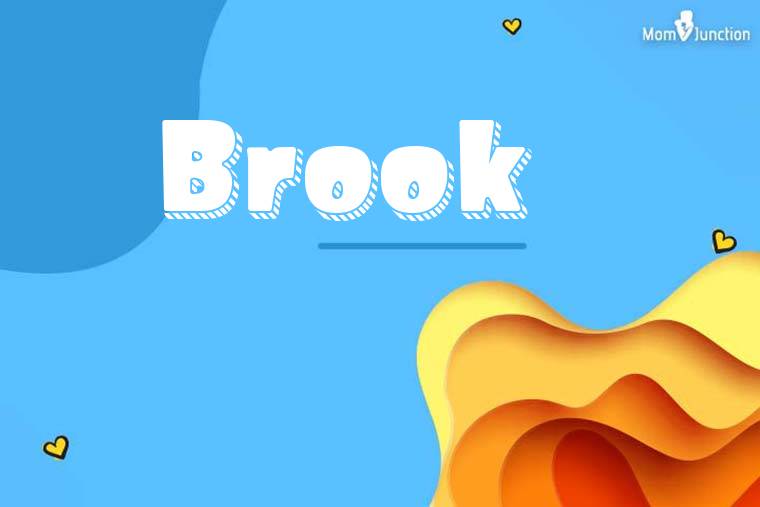 Brook 3D Wallpaper