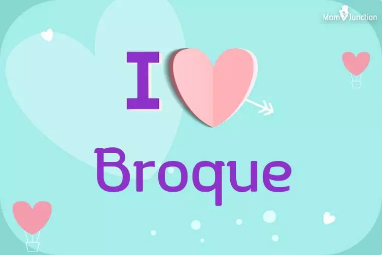 I Love Broque Wallpaper