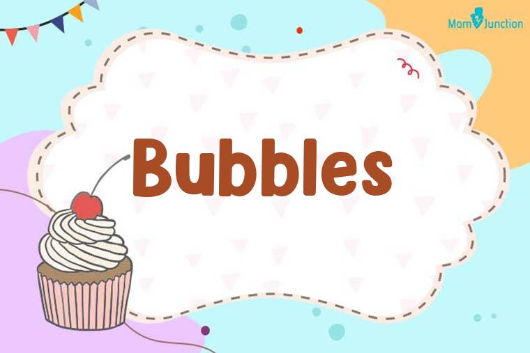Bubbles Birthday Wallpaper
