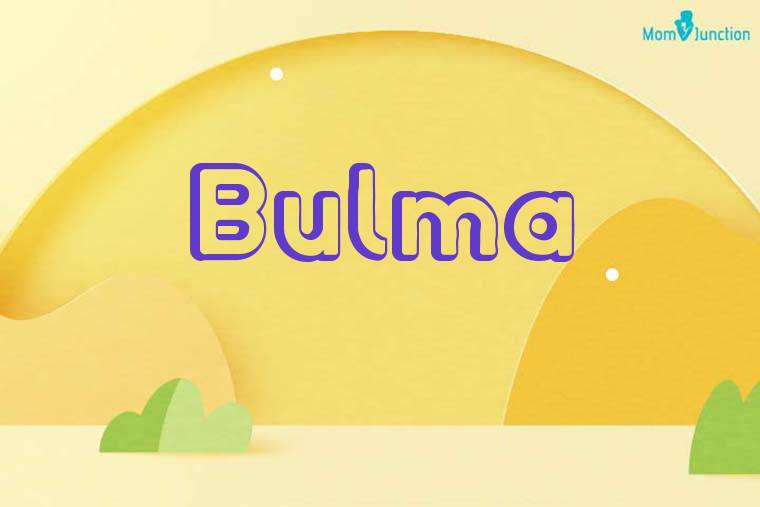 Bulma 3D Wallpaper