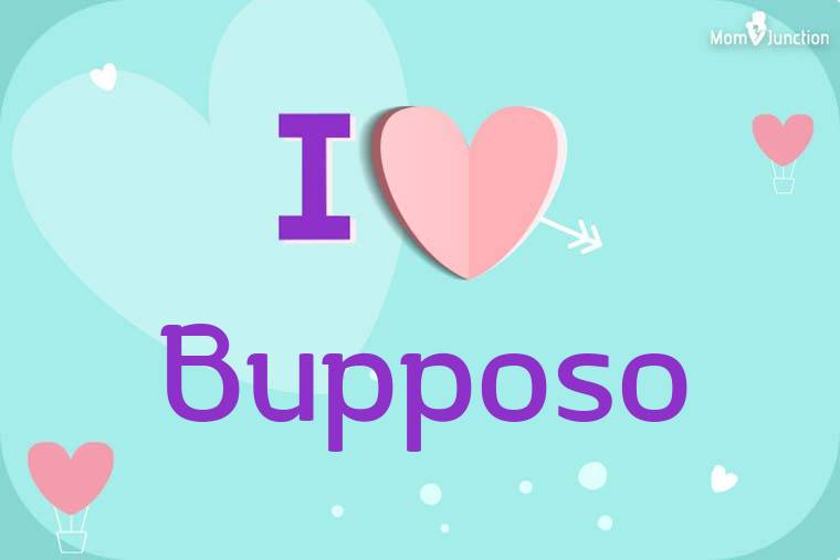 I Love Bupposo Wallpaper