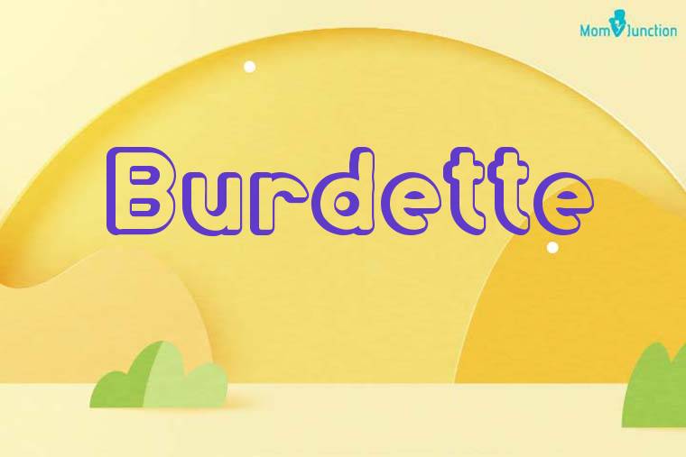Burdette 3D Wallpaper