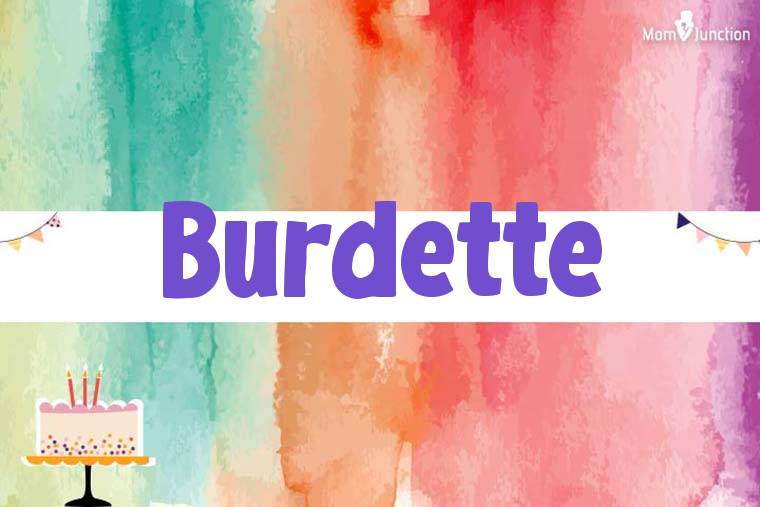 Burdette Birthday Wallpaper