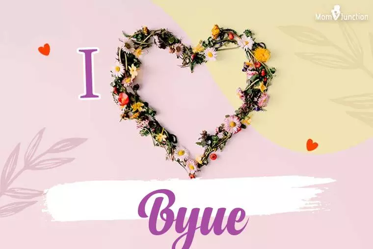 I Love Byue Wallpaper