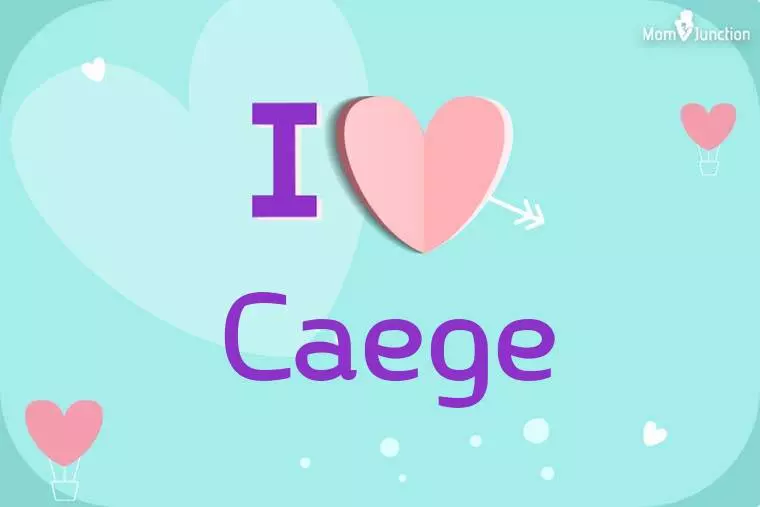 I Love Caege Wallpaper