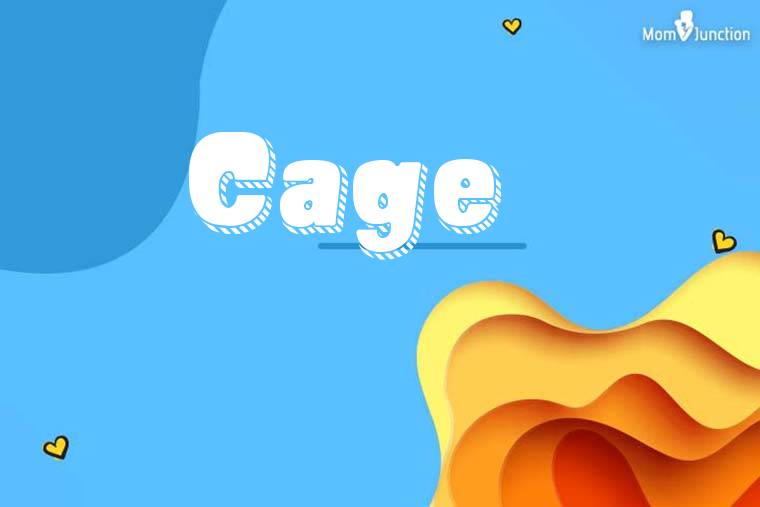 Cage 3D Wallpaper