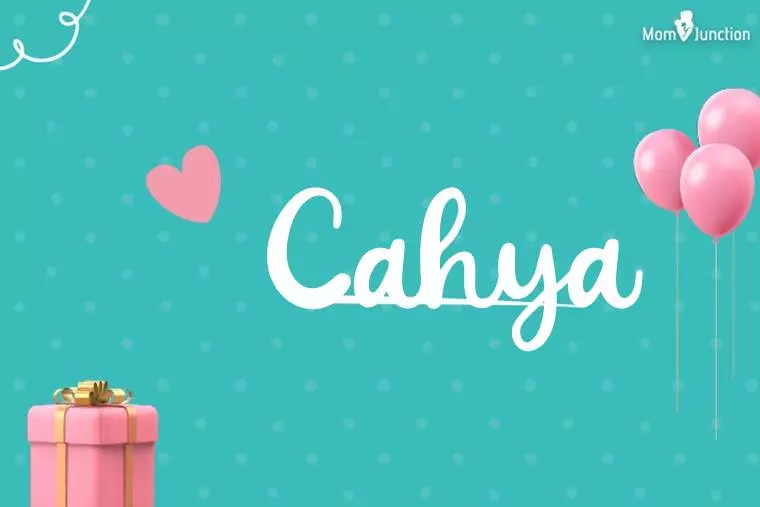 Cahya Birthday Wallpaper